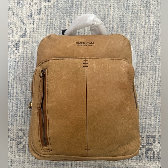 NWT American Leather Cleveland Backpack - Picture 6 of 7